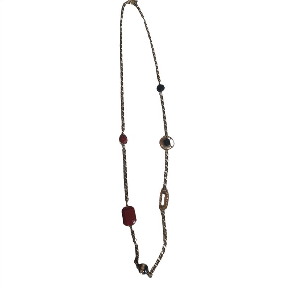 Chico's Jewelry - Chico’s Extra Long Gold Tone Necklace